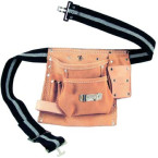 Leather 6-Pocket Nail Pouch...