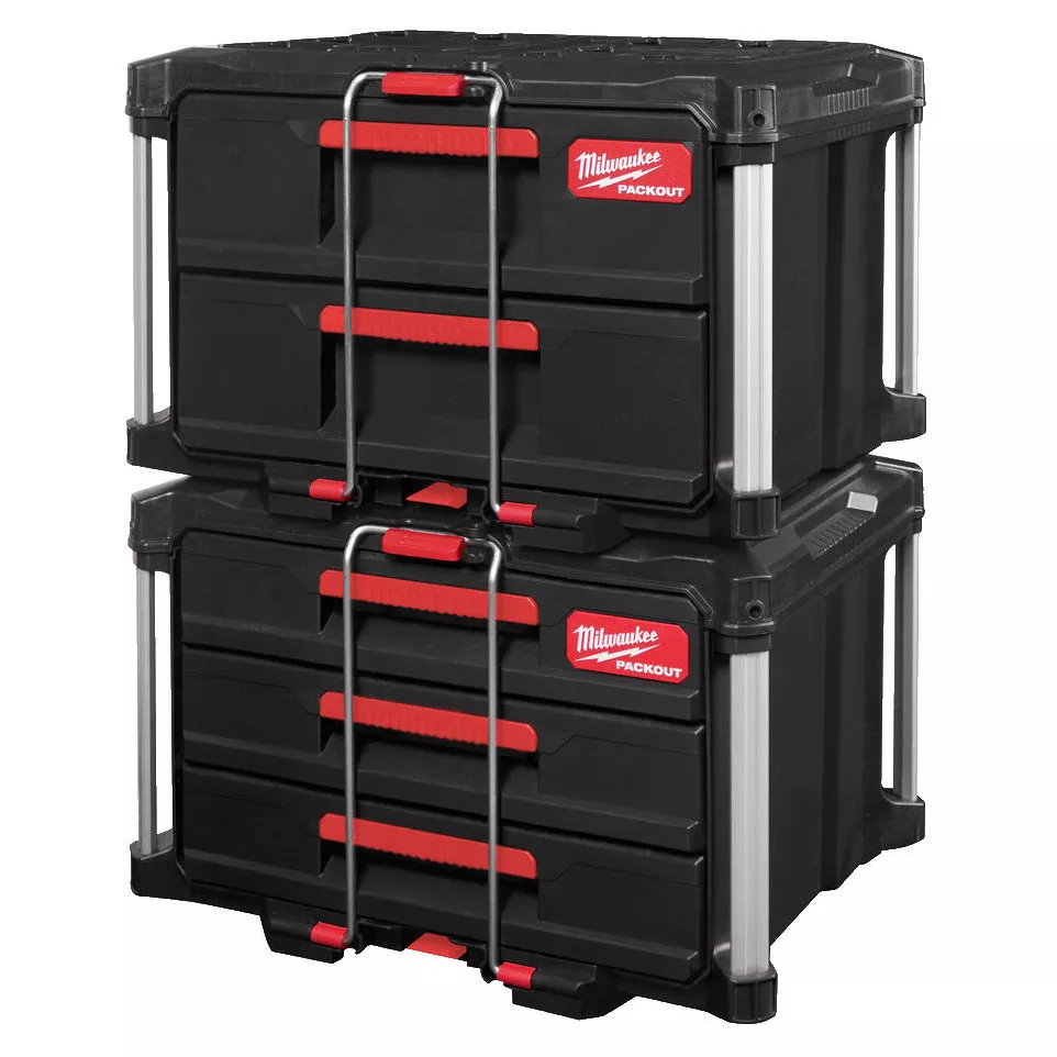 Milwaukee Packout 2-Drawer Tool Box...