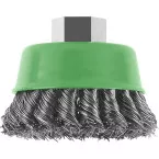Stainless Steel Twisted Wire Cup Brush Ø65 mm per piece