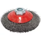 Brosse conique à fils ondulés / pce