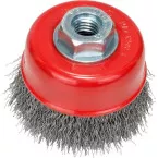 Brosse boisseau à fils ondulés Ø100mm / pce