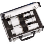 Set van 5 karaat diamanten...
