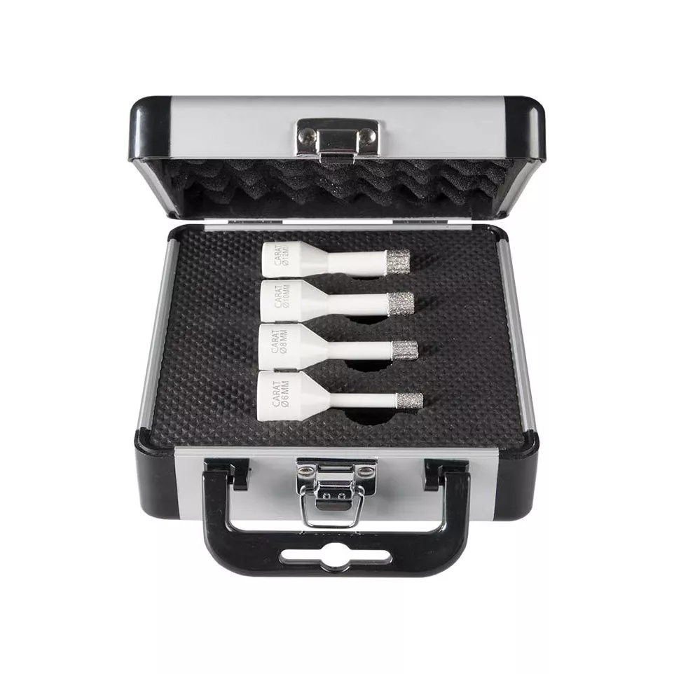 Set of 4 Carat Diamond Core Drill...