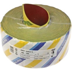 Rouleau d'abrasif sur mousse SIA SIASOFT P120 115 x 10 / pce