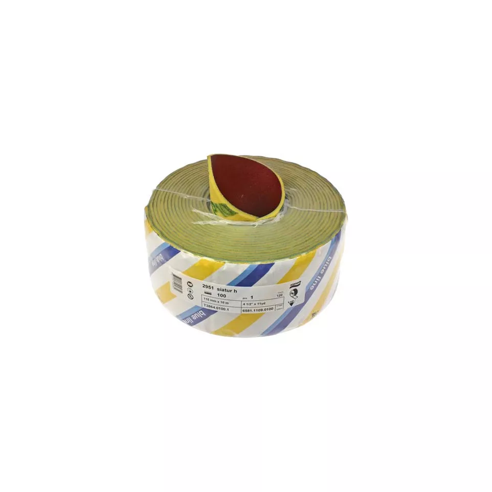 Rouleau d'abrasif sur mousse SIA...
