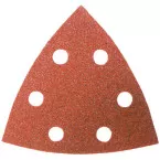 Triangular Sanding Pads 6 Holes 93 x 93mm Grit 120 Pack of 100