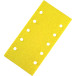 Sia Abrasives 115x228 mm 10-Hole Hook and Loop Perforated Sanding Sheet P80 Pack of 100
