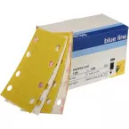 Perforated 14-Hole Hook and Loop Sheets Sia 80x133mm P40 Pack of 50