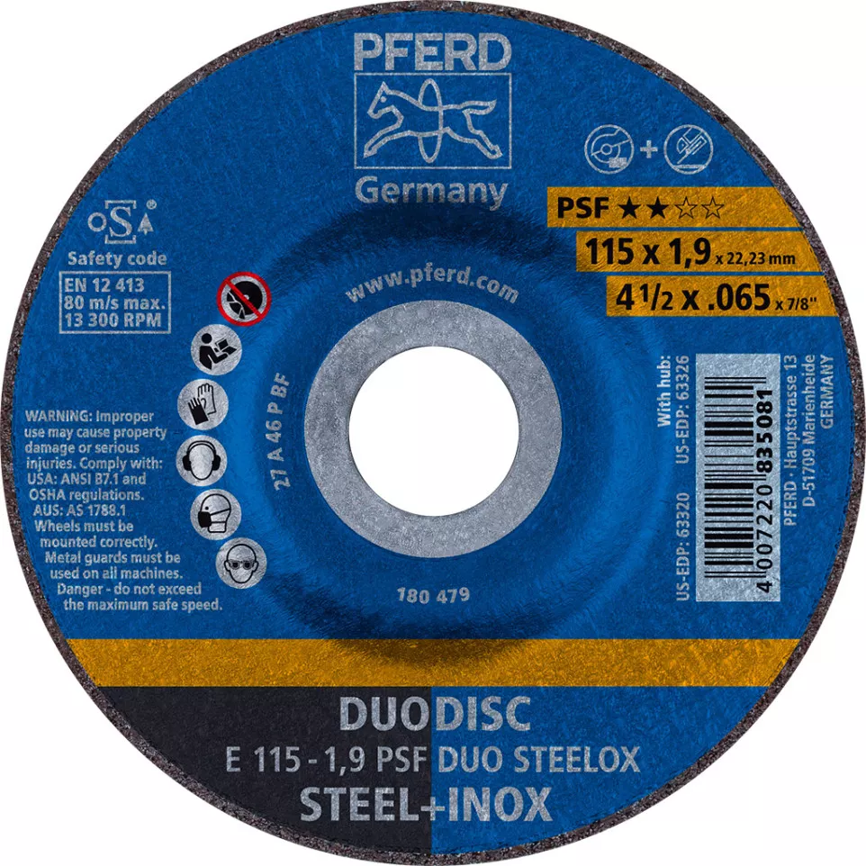 Pferd Duodisc snij- en ontbraamschijf...