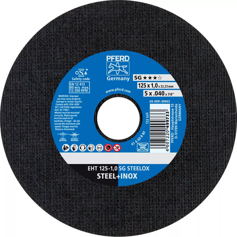 PFERD Cut-off Wheel SG STEELOX...