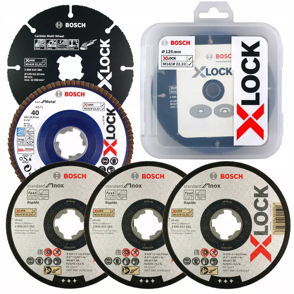 Kit promo disques X-Lock Bosch Ø...