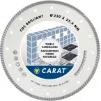 Diamantschijf voor tegels / natuursteen Carat, type CDC Ø350mm / pce