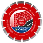 Carat schijf voor abrasieve materialen en asfalt Ø230mm / pce