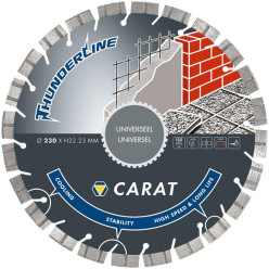 Brilliant Carat universele diamantschijf, type Thunderline Ø230 / pce