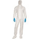 Disposable White Chemical Protection Coverall L / pc