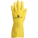 Gele latex schoonmaakhandschoen VE240JA T9 / pce