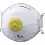 Demi-masques jetables FFP2 + valve / 10pce