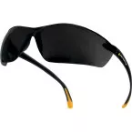 Polycarbonate Safety Glasses with Integrated Nose and Polycarbonate Temples, PVC Smoke Tips / pc