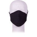 Herock Adult Fixed Filter Fabric Face Mask Black L/XL per piece