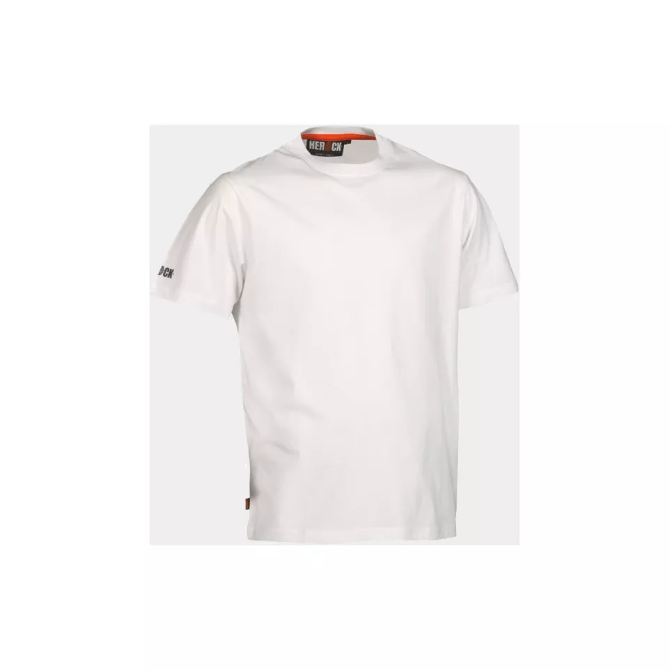 T-Shirt korte mouwen wit Herock...