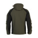 Softshell jas kaki/zwart Herock Trystan L / pce