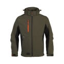 Softshell jas kaki/zwart Herock Trystan M / pce