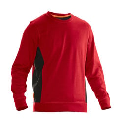 Sweatshirt col rond rouge Practical Line 5402 M / pce