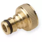Raccord pour nez de robinet en laiton 3/4\" femelle / pce