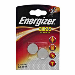 Lithium 3V CR2025 BL2 platte batterij / 2pce