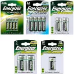 Pile rechargeable NiMH HR20 (2 piles) / 2pce