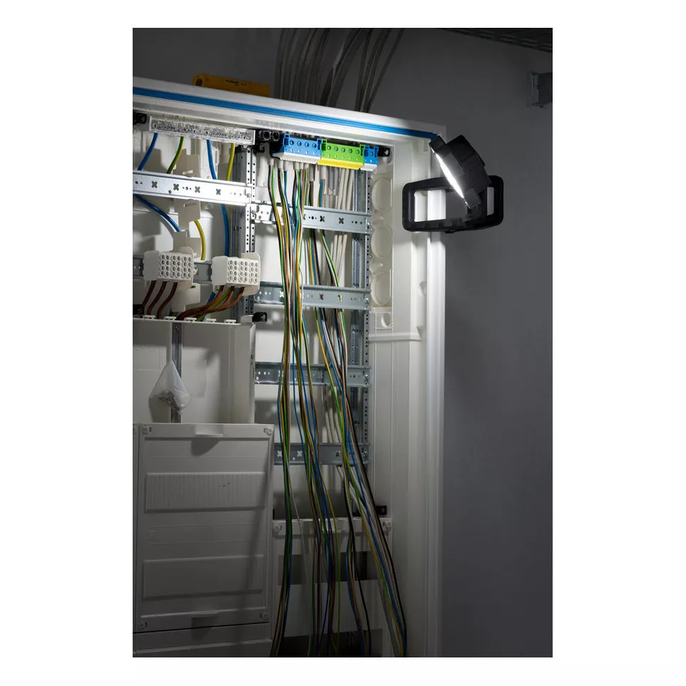 Mobiele LED accu spot + clip - 950...
