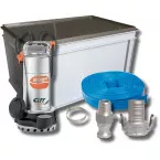Floodkit Sandblasted Water Pump 1 with Case and Accessories / pc