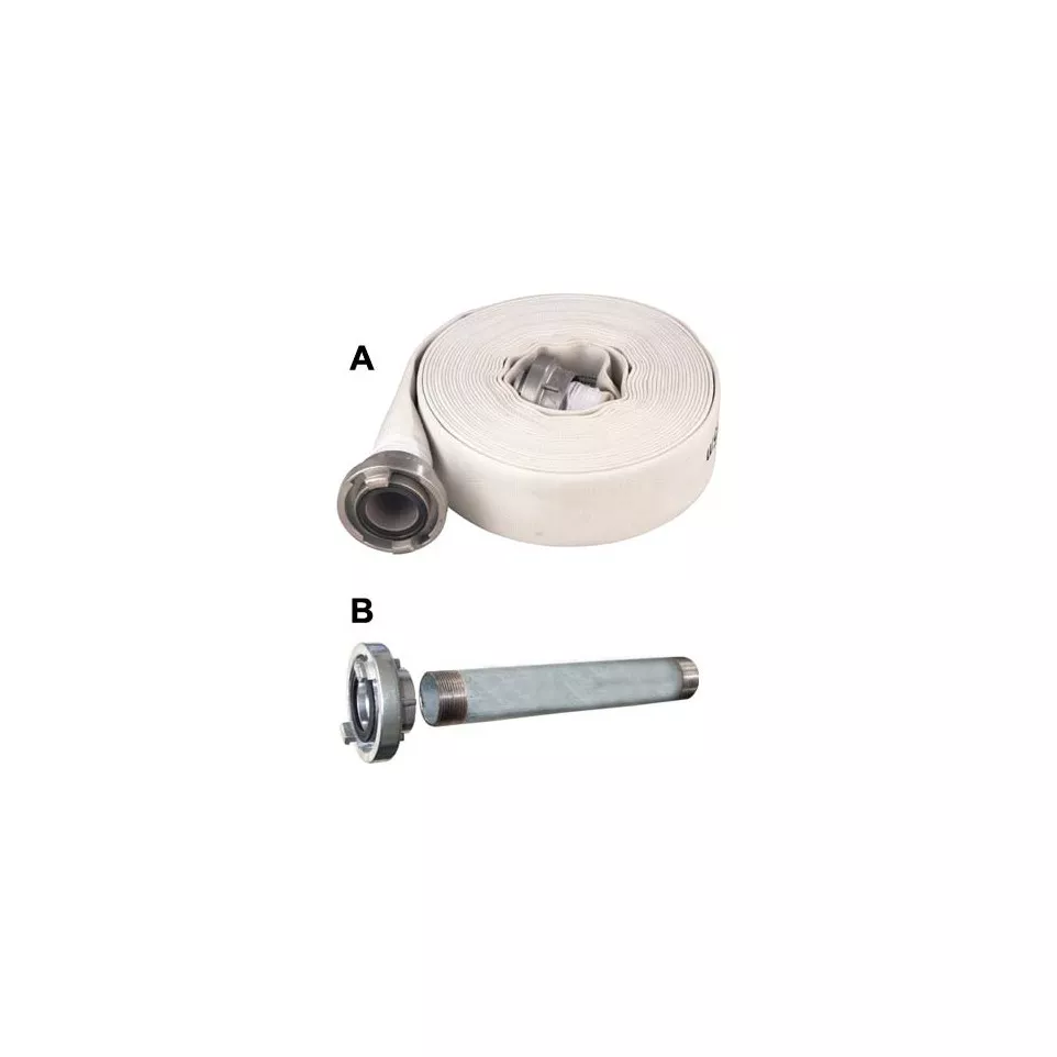Storz coupling with extension per piece