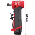 Meuleuse droite coudée Milwaukee 12V M12 FDGA-422B / pce
