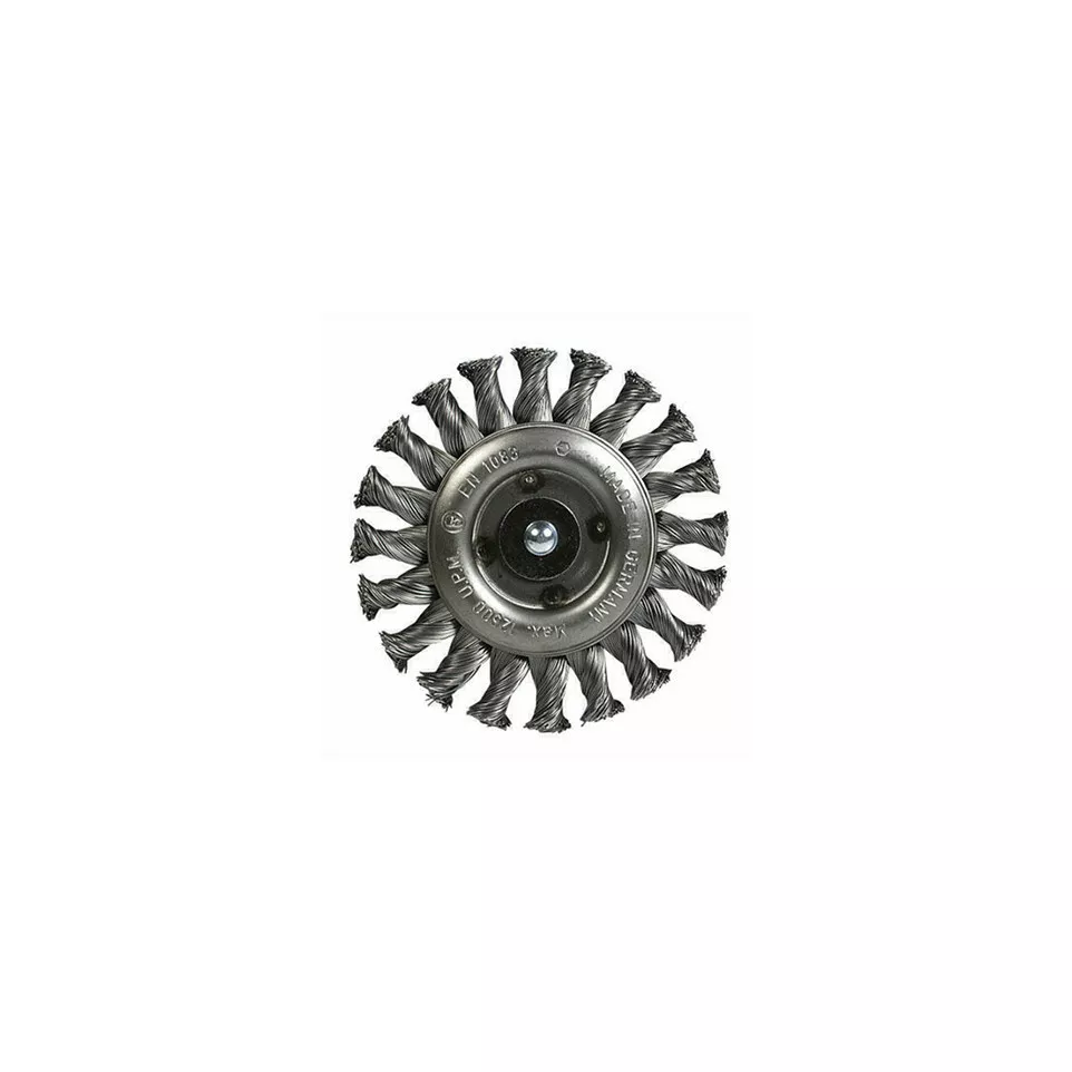 Brosse circulaire torsadée 125x22,2mm...