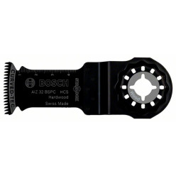 1 Bosch Starlock Curved-Tec Precision AII 32 BSPC invalzaagblad voor massief hout / pce