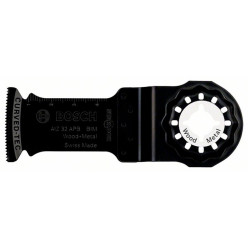 1 Lame de scie plongeante bois et métal Bosch Starlock Curved-Tec Precision AIZ 32 APIB / pce