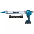 Pistolet 18 V Makita DCG180ZXK pour cartouche et poche de silicone / pce