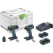 Festool TID 18 C 3.1-Set T18 18V Slagmoeraanzetter / boormachineset / pce