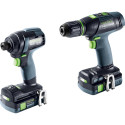 Kit Perceuse / Visseuse à chocs Festool TID 18 C 3,1-Set T18 18V / pce