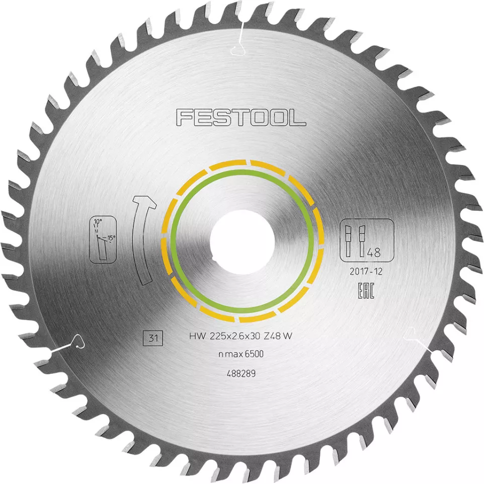 Lame Festool 225x2,6 Z48 pour CS 70 /...