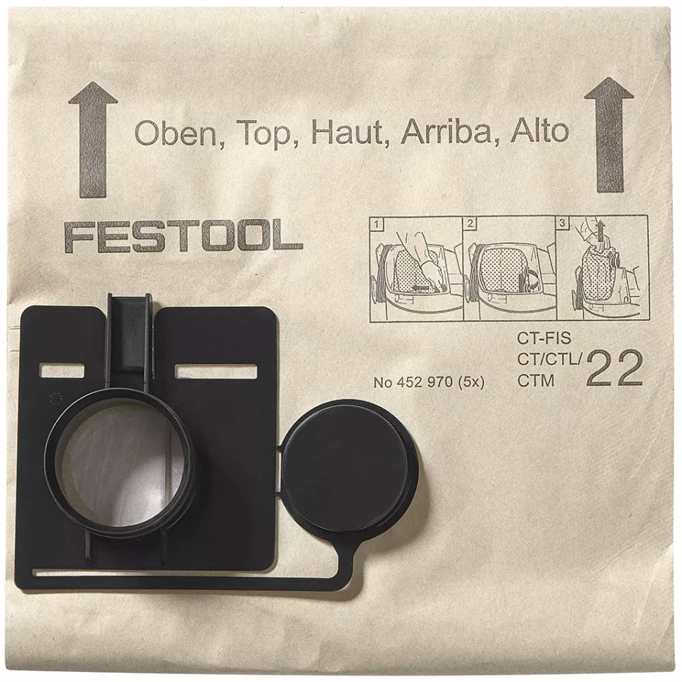 sacs Filtre Festool pour aspirateur...