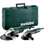 Metabo Combo Set 2 Angle Grinders WE 2200-230 + W750-125 per piece