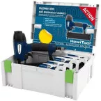 Combinatie spijkerapparaat/stapler met nietjes en minibrads / pce