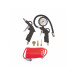 6 Piece Compressed Air Accessory Kit / pc