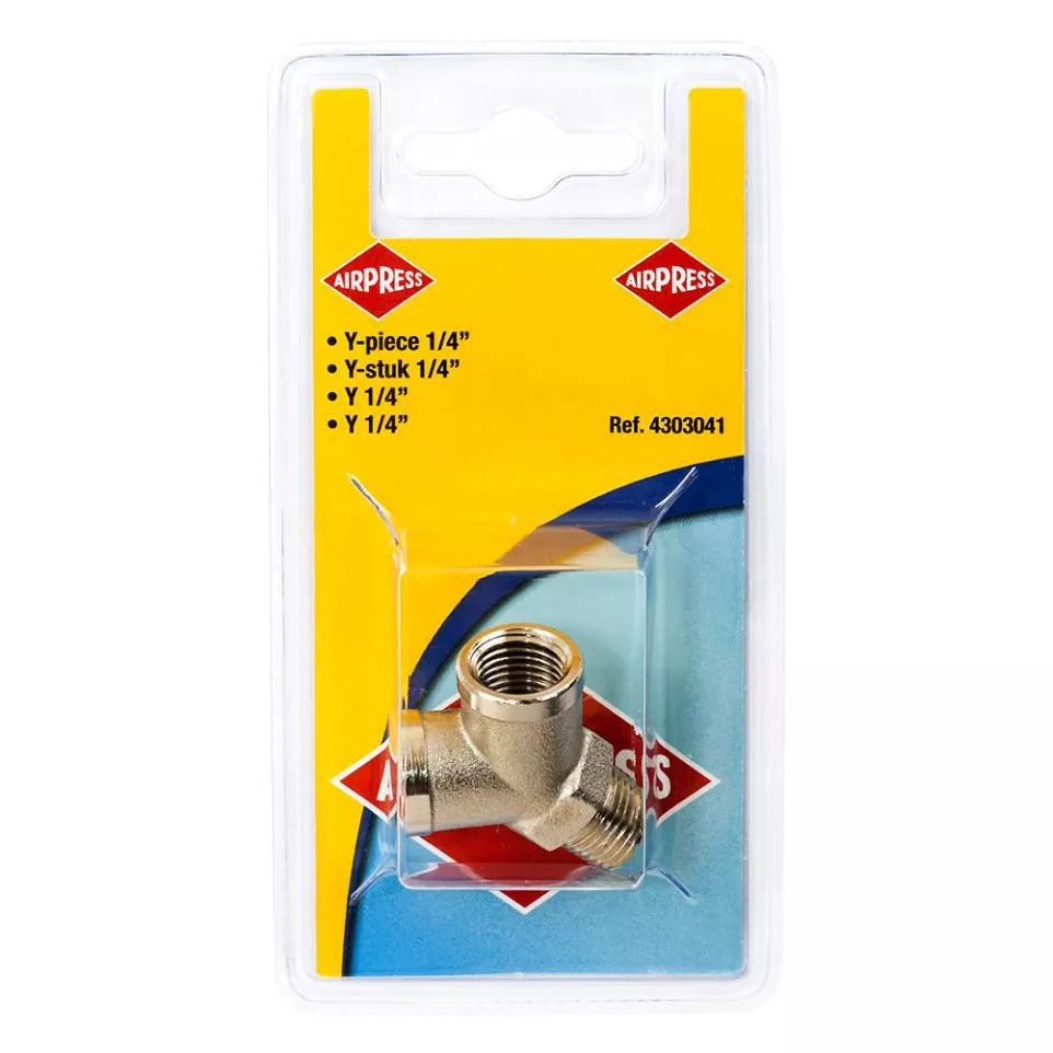 1/4" Y-aansluiting / pce