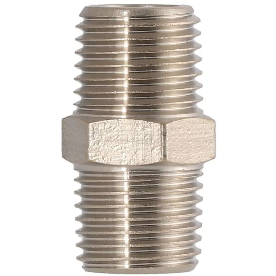 Double Nipple 1/4 Inch per Piece