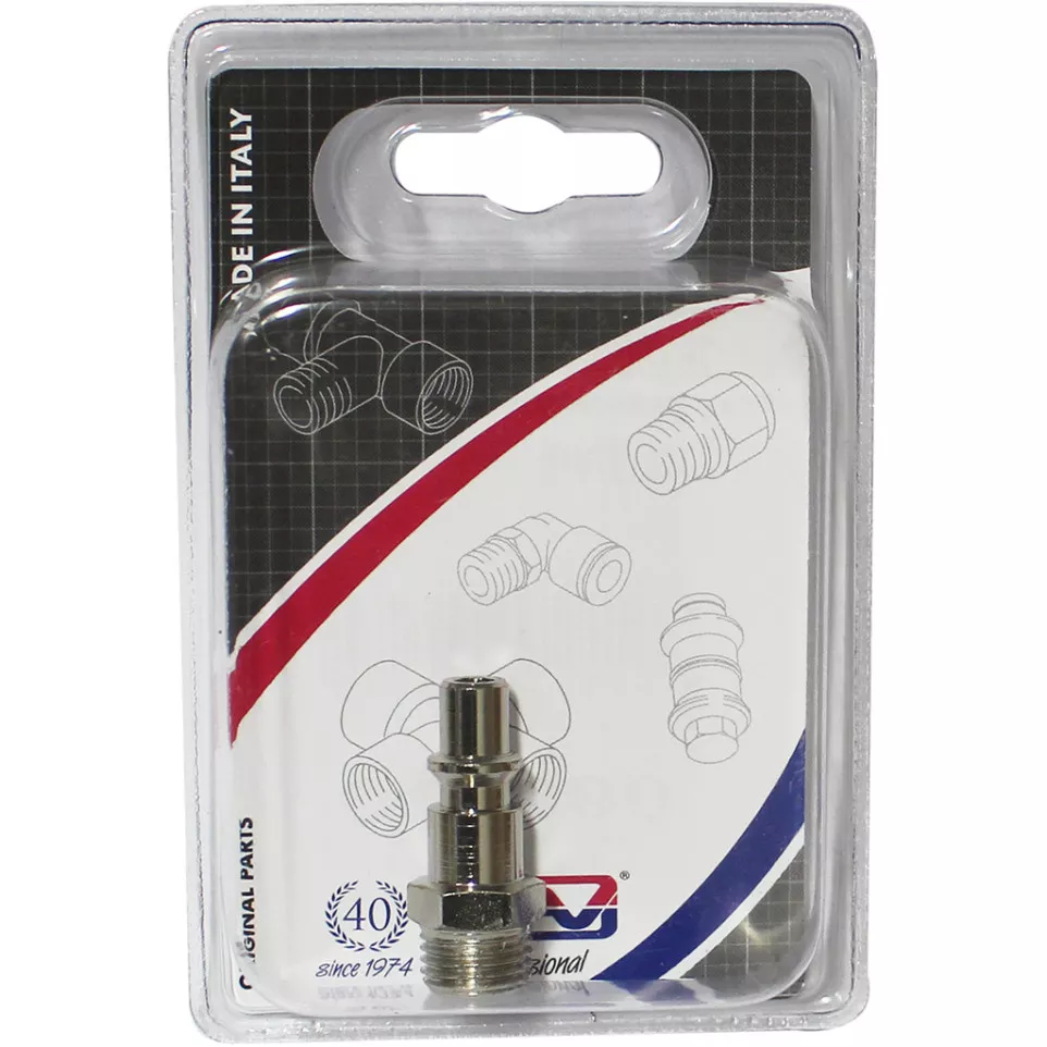Male Connector 1/4" External Thread / pc