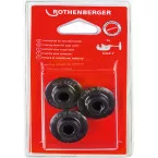 Molette de rechange pour coupe-tube acier SUPER 1,1/4 et 2 Rothenberger / 3pce