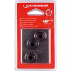 Reservewiel voor Rothenberger SUPER 1.1/4 en 2 stalen pijpsnijders / 3pce